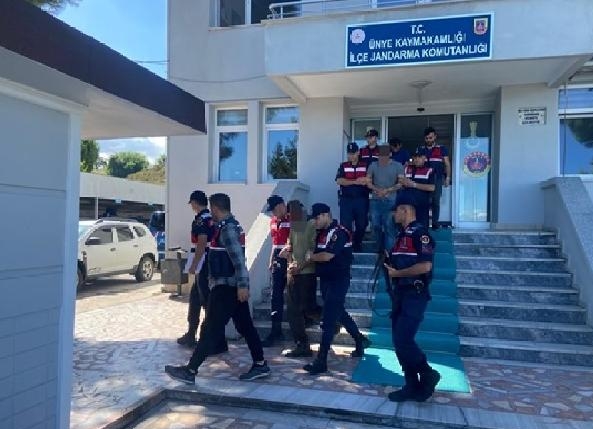 Ordu’da kablo hırsızlığı yapan 3 kişi, tutuklandı