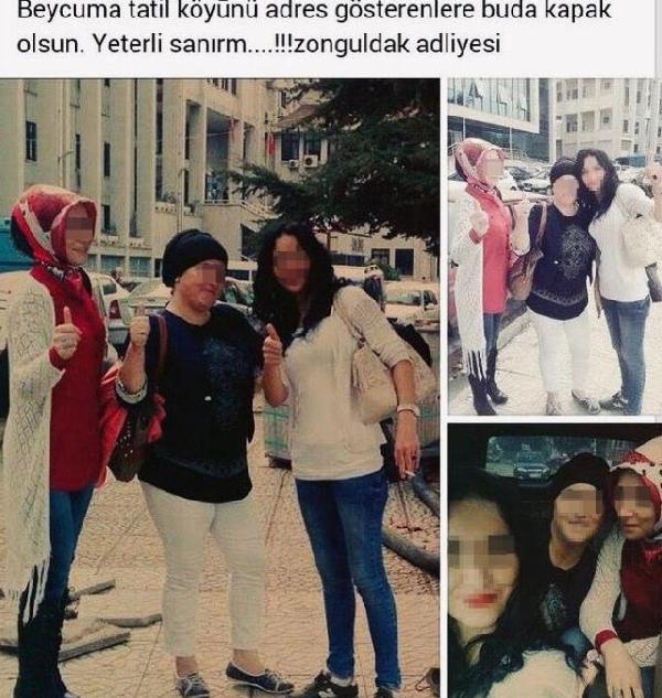Adliye çıkışı zafer pozu veren 3 kadına, bu kez 6’şar yıl 8'er ay hapis