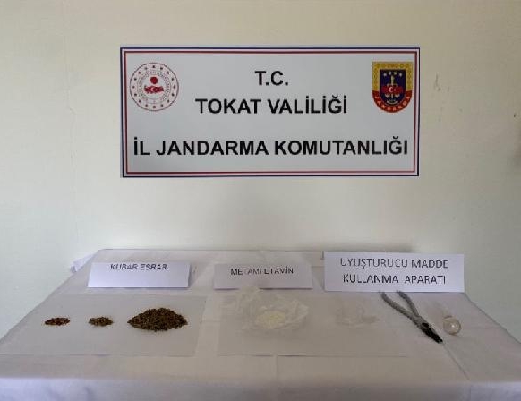 Niksar’da uyuşturucu operasyonu: 1 gözaltı
