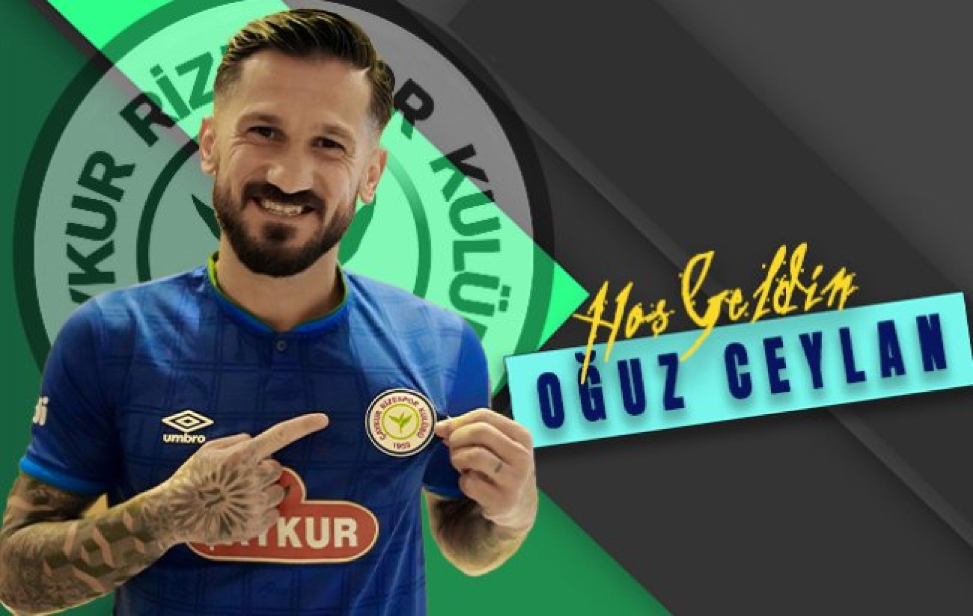 Çaykur Rizespor, Oğuz Ceylan'ı kadrosuna kattı