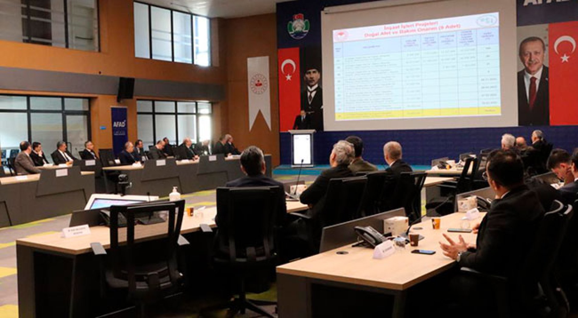 Rize'de 2023'ün İlk İl Koordinasyon Kurulu Toplantısı Yapıldı