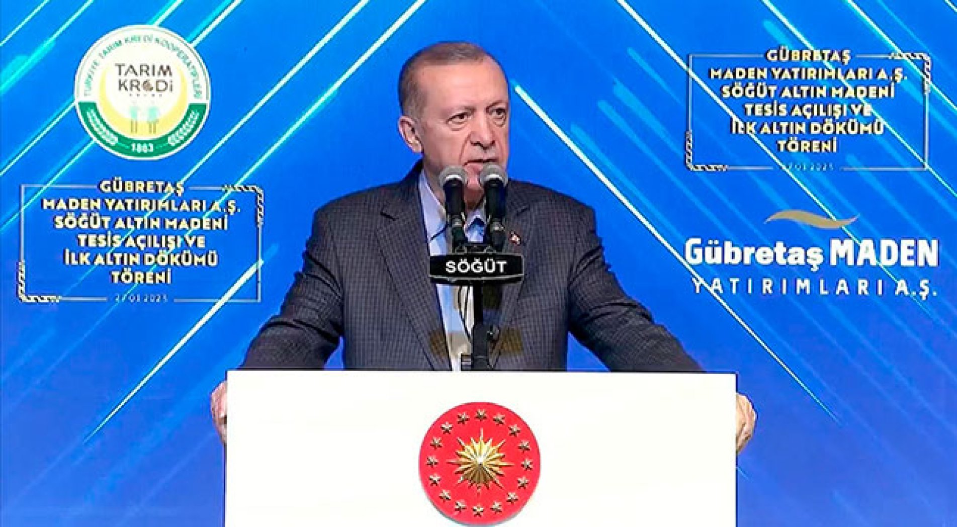 Gübretaş Altın Madeni Tesisi ilk etapta 2,5 ton altın üretecek