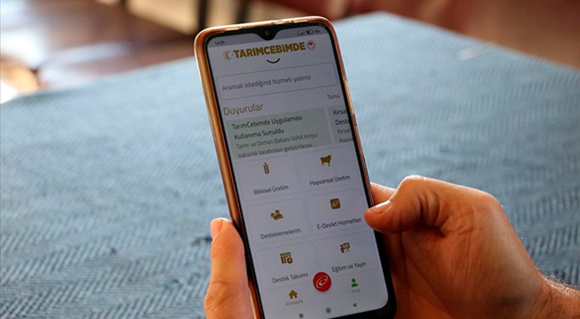 TarımCebimde uygulaması 1 ayda 100 binden fazla indirildi