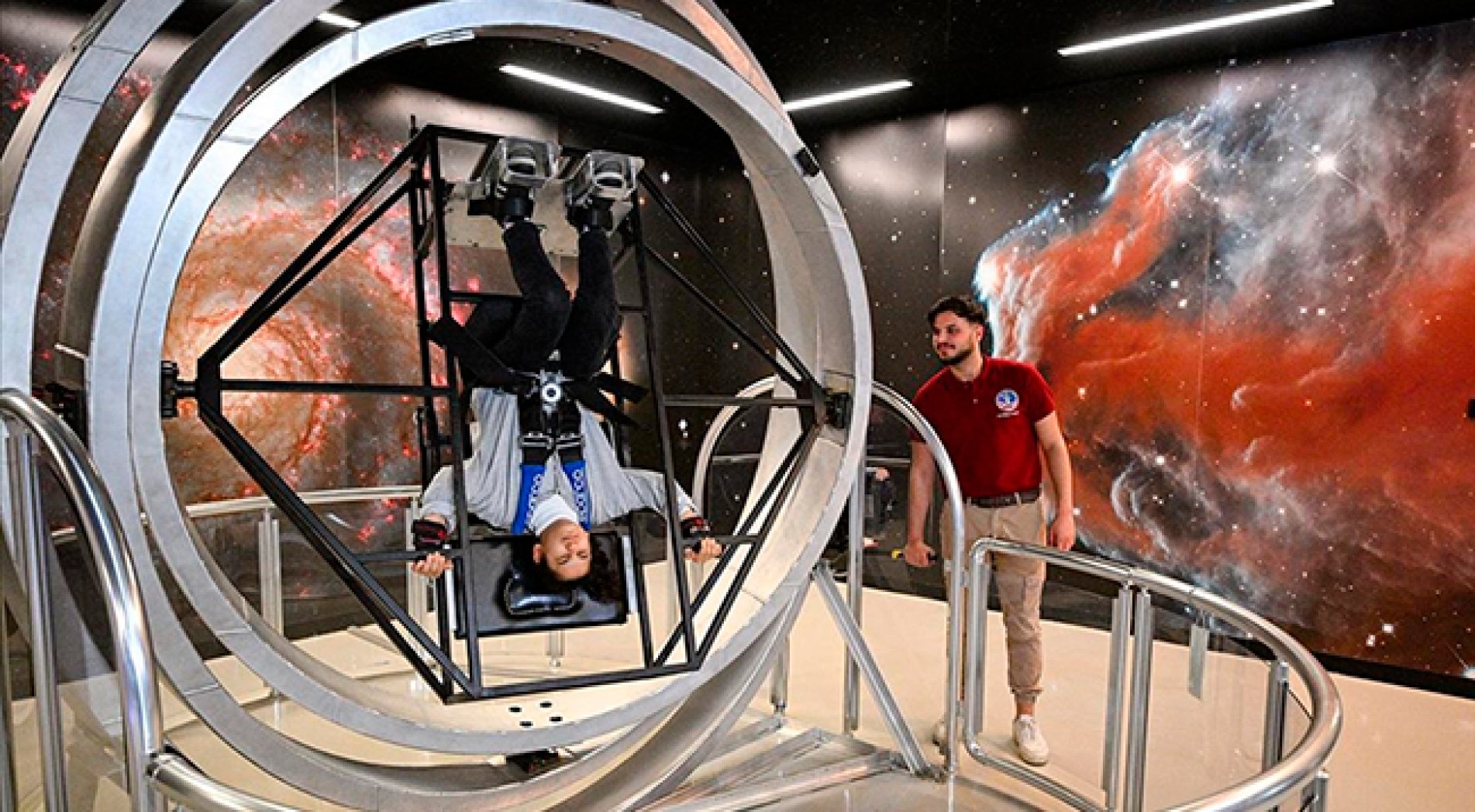 BİLSEM'in üstün yetenekli öğrencileri uzay yolculuğunu deneyimliyor