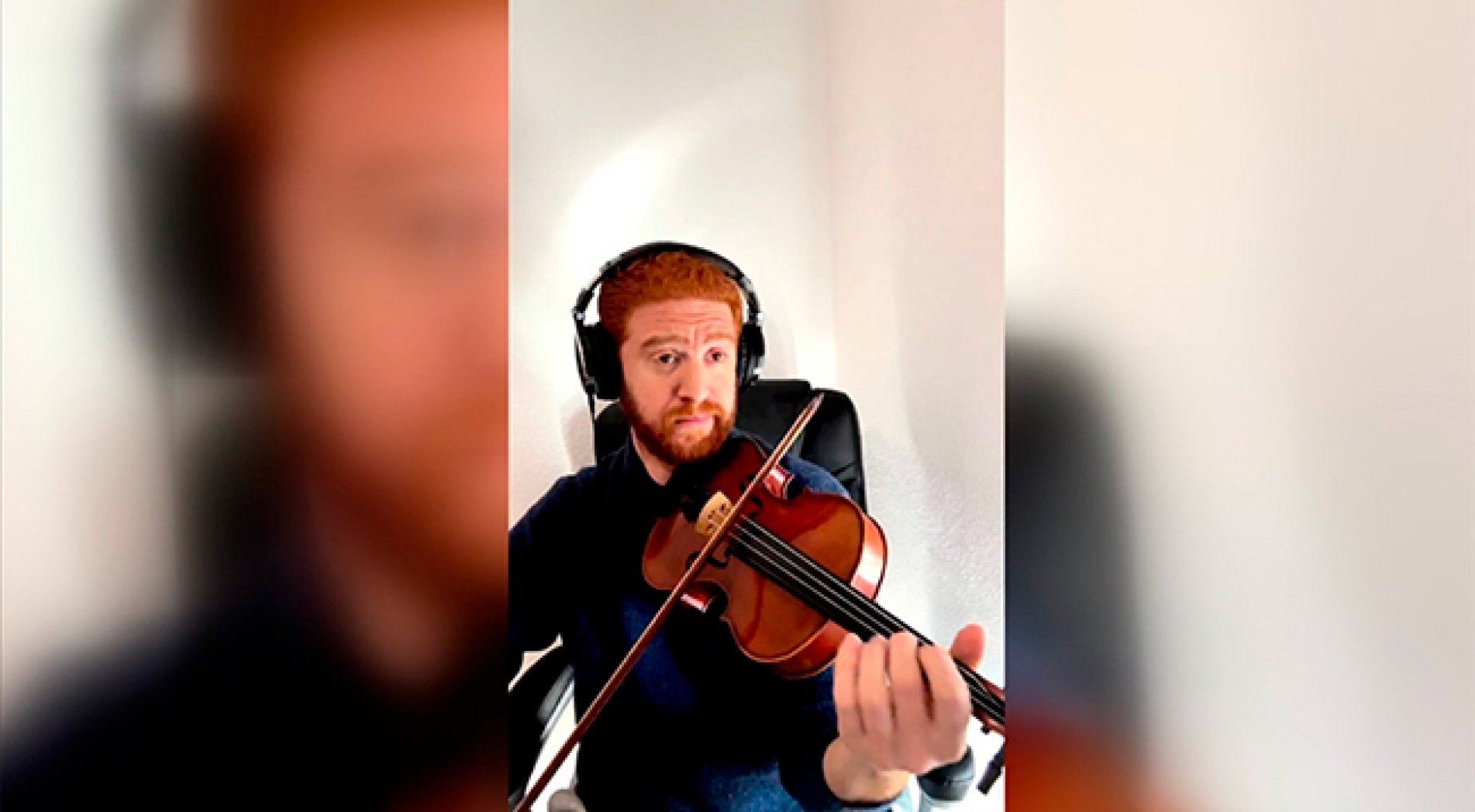 Depremzedeler için çaldı