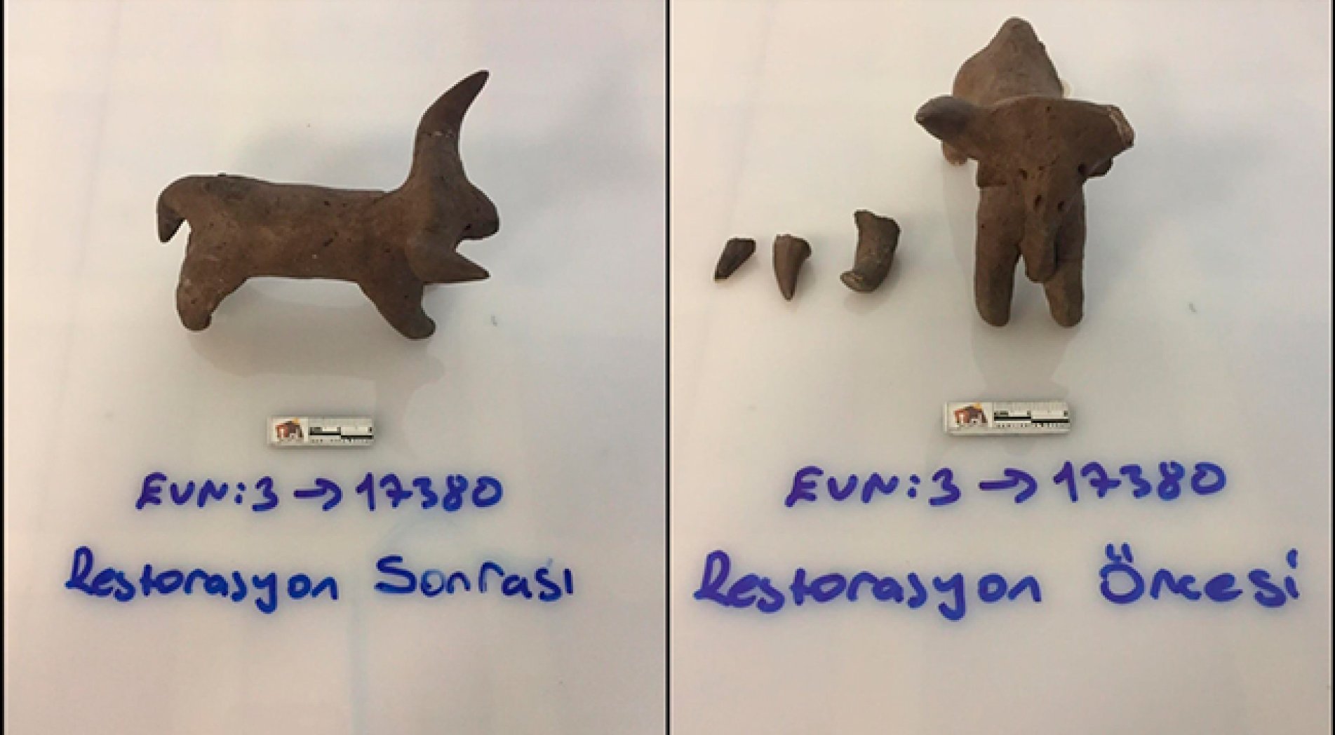 Depremde hasar gören eserler restore edildi