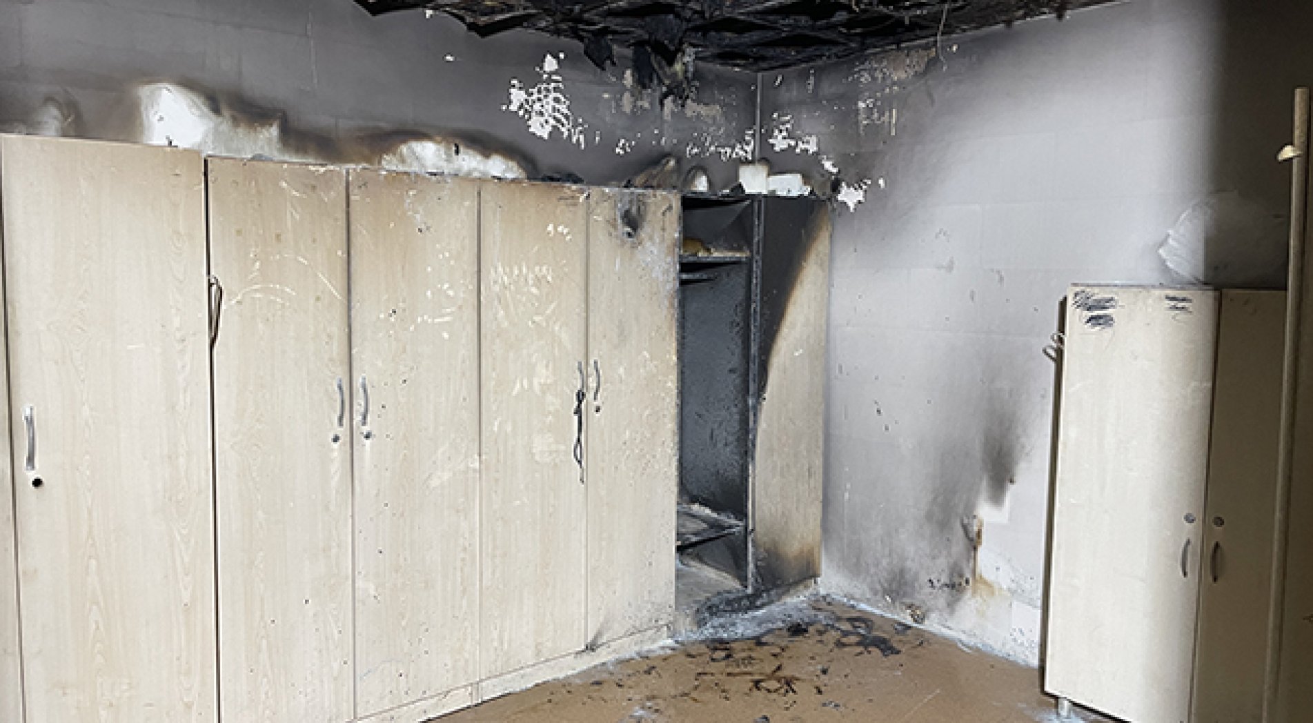 OMÜ Sağlık Uygulama ve Araştırma Merkezinde Yangın