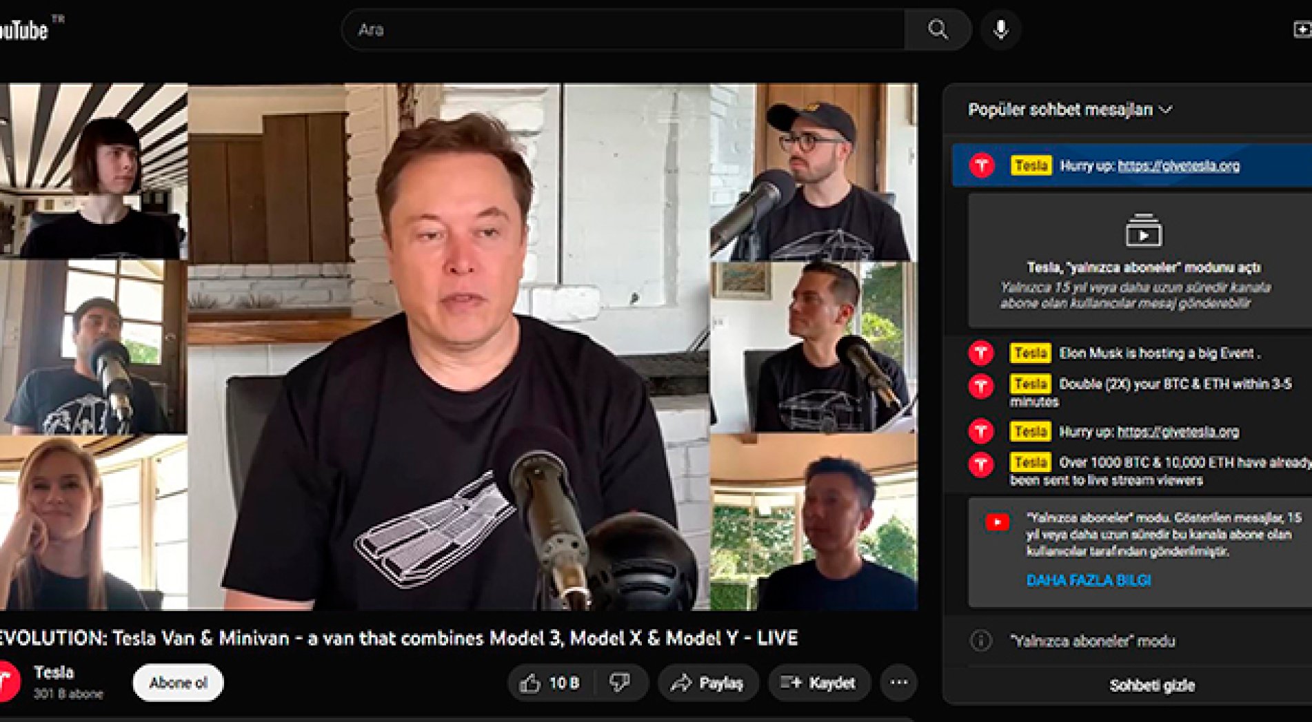 Trabzonspor’un Youtube Kanalı Hacklendi