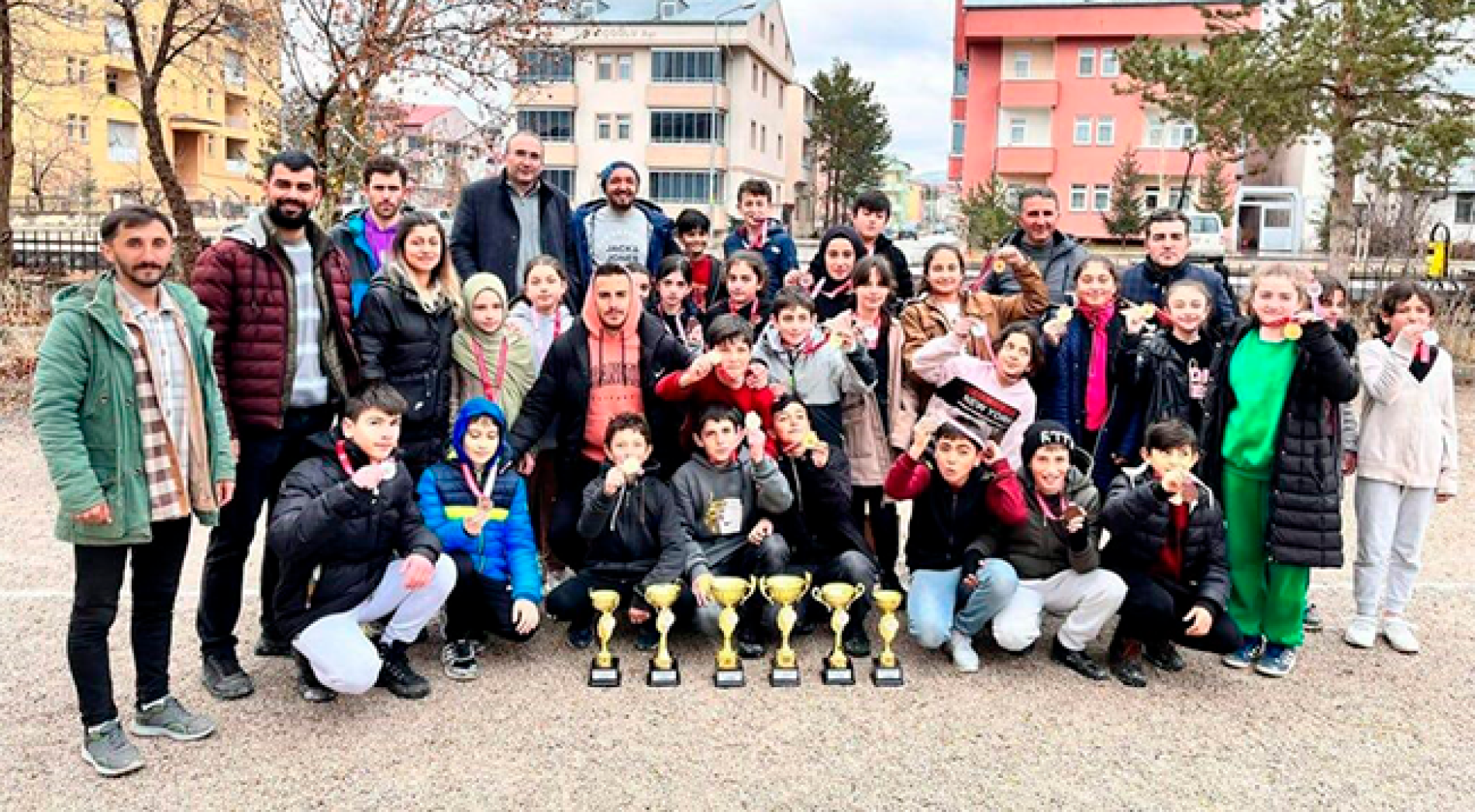 Gökçedereli öğrencilerden bocce müsabaklarında galibiyet