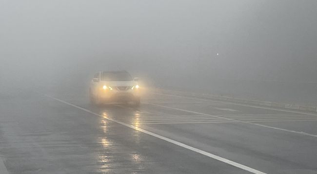 Bolu Dağı'nda görüş mesafesi 20 metreye düştü