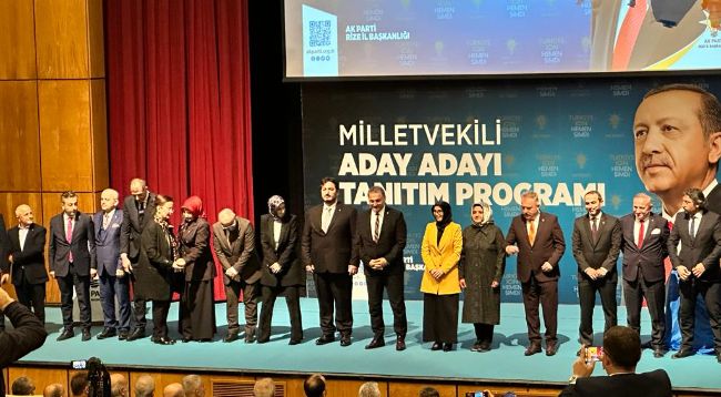 AK Parti Rize aday adayları kendilerini tanıttı