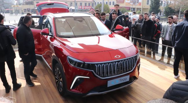 Yerli otomobil Samsun'da