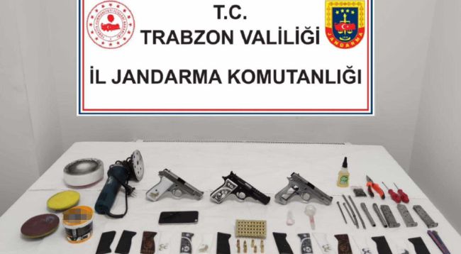 Trabzon'da uyuşturucu partisi