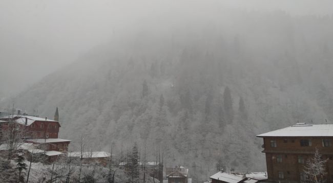 Ayder'de bahar karı