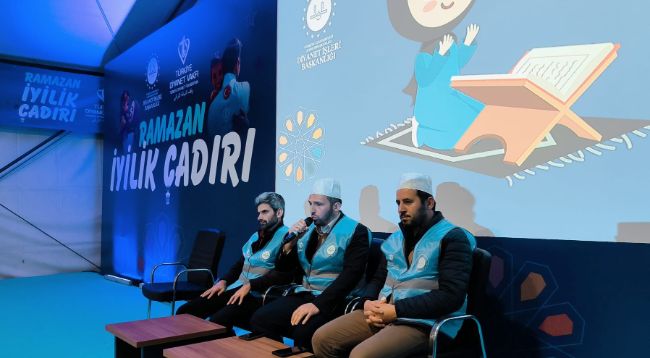 Rize İl Müftüğü, Osmaniye'de depremzedeleri yalnız bırakmıyor