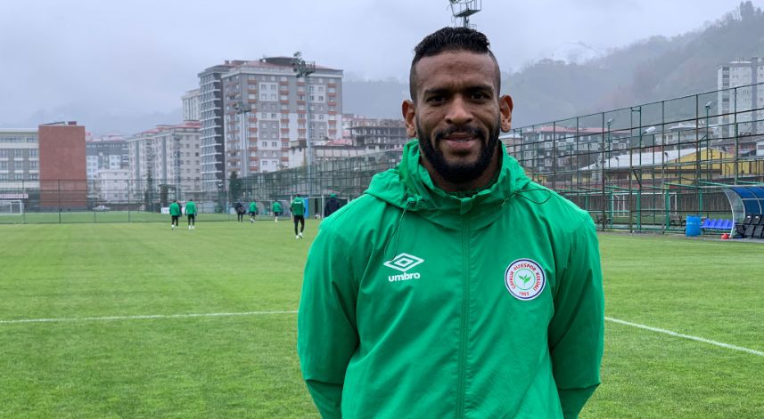 Rizesporlu Amilton: Kendine güvenen bir takımız