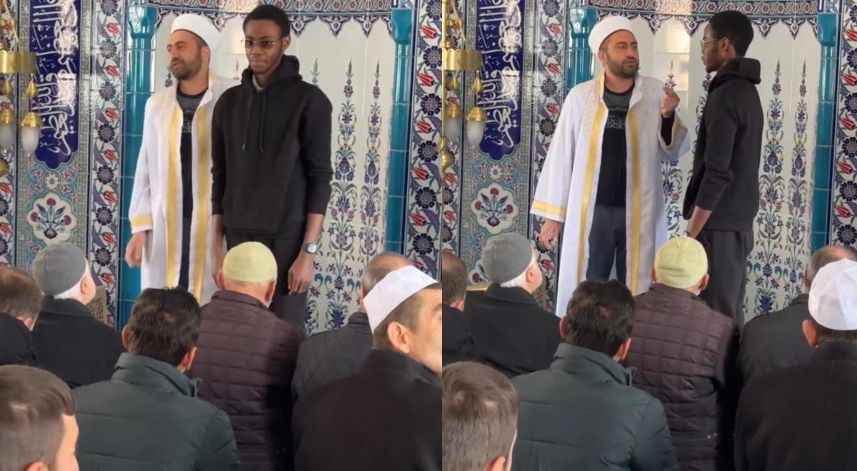 Kemerun'dan geldi, Gümüşhane'de müslüman oldu