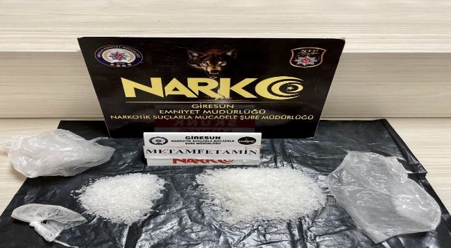 Giresun'daki uyuşturucu operasyonunda 2 kişi gözaltına alındı