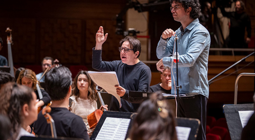 Cumhuriyetin 100. yılı için Fazıl Say'ın bestelediği 100. Yıl Marşı'nın kaydı yapıldı