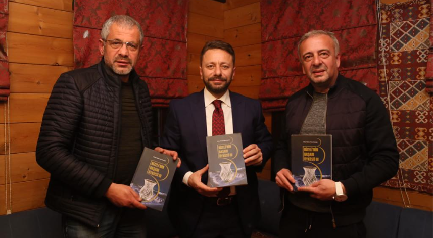 Rizeli gazetecilerin hazırladığı Rizelinin Başarı Öyküsü kitabı yayımlandı