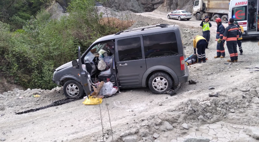 Trabzon'da kaza: 3 yaralı