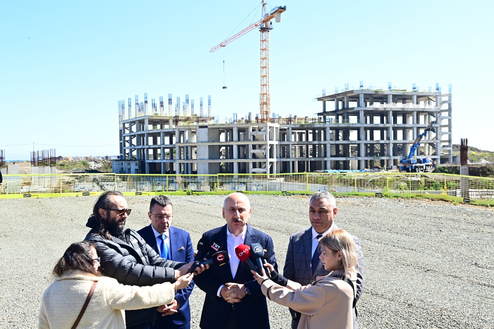 Trabzon şehir hastanesinin 22 Şubat 2025’te hizmete açılması hedefleniyor