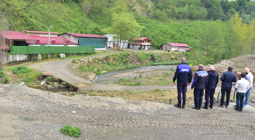 Giresun’da dere yatakları denetim altında