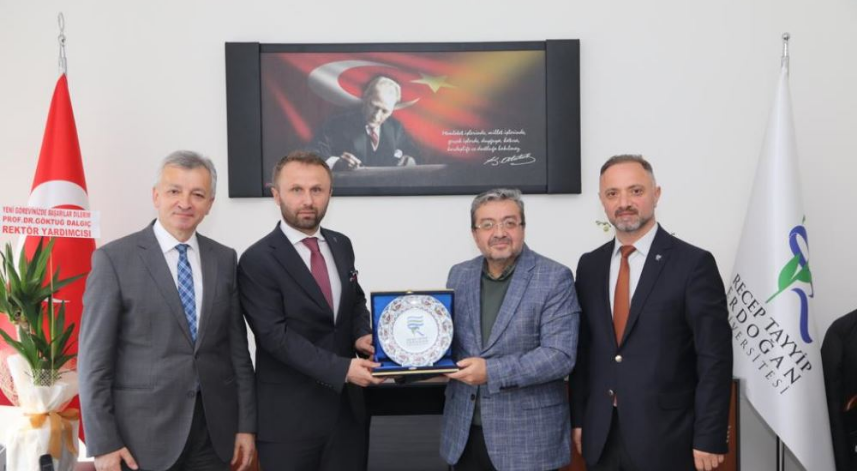 RTEÜ'de devir teslim töreni yapıldı