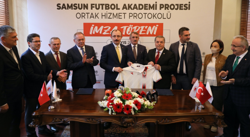 Mustafa Kemal Erkanat Spor Tesisleri 20 yıllığına Samsunspor'a tahsis edildi