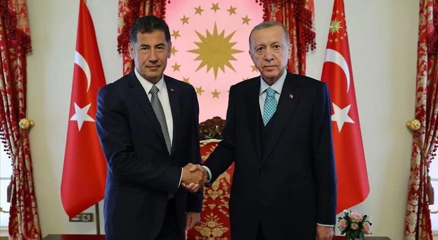 Cumhurbaşkanı Erdoğan, Sinan Oğan'ı kabul etti