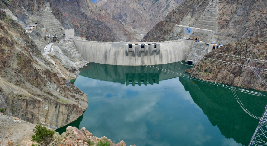 Yusufeli Barajı ve HES'te su yüksekliği 145,30 metreye ulaştı