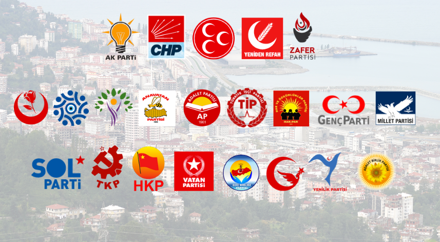 Partiler Rize’de ne kadar oy aldı?