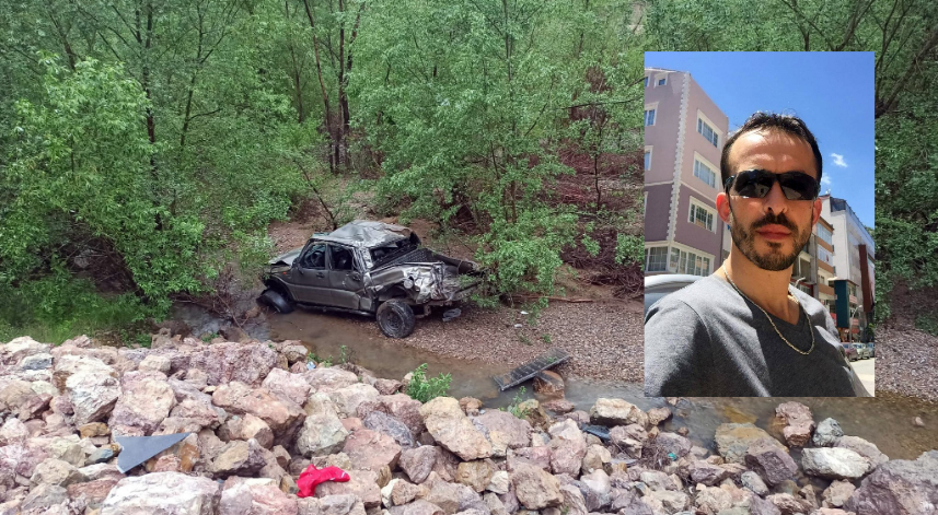 Uçuruma yuvarlanan kamtonette 1 kişi öldü