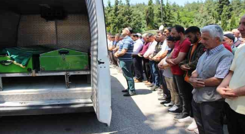 Amasya'da selde can veren, son yolculuğuna uğurlandı