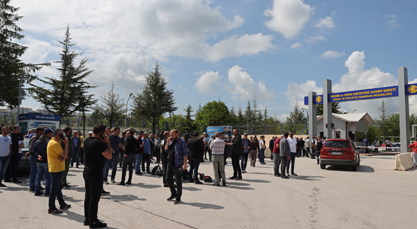 Roket ve Patlayıcı Fabrikası'ndaki patlamada 5 işçi şehit oldu