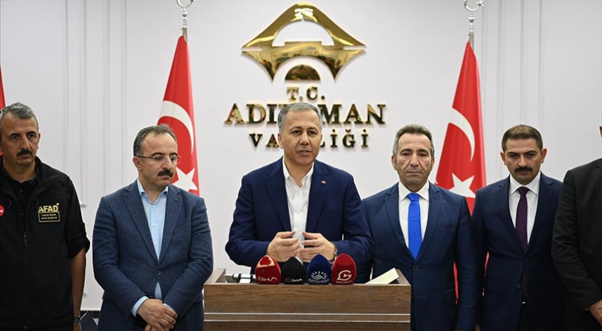 İçişleri Bakanı Yerlikaya'dan deprem bölgesi için açıklama