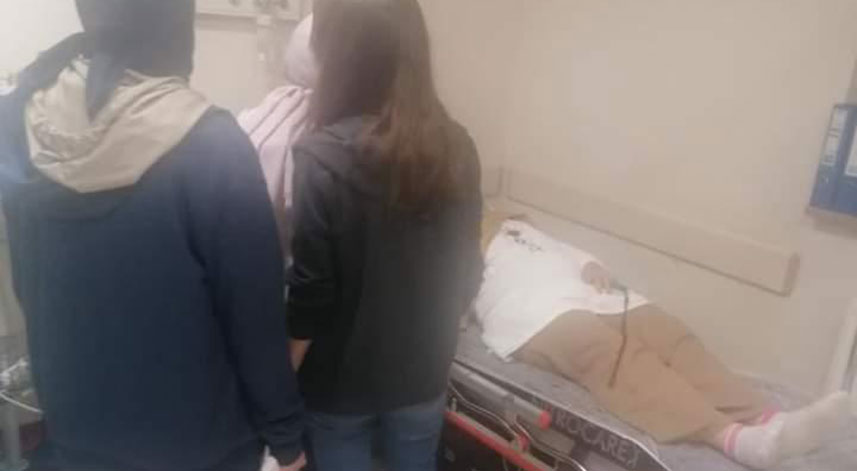 Otobüs şoförü, rahatsızlanan yolcuyu hastaneye yetiştirdi