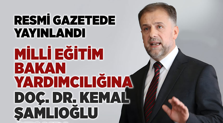 Şamlıoğlu, Bakan Yardımcısı Oldu