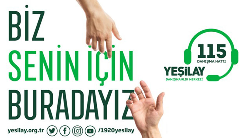 Yeşilay, YEDAM ile bağımlılıklardan kurtulmak isteyenlere destek veriyor