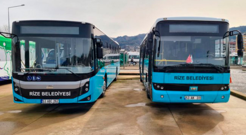 Rize-Trabzon belediye otobüs seferleri nereden hareket ediyor?