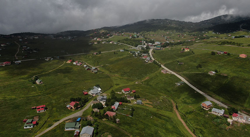 Kurban Bayramı tatilinde Haçka Yaylası'na ziyaretçi akını