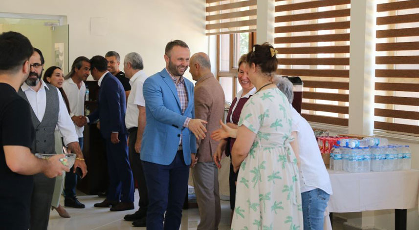 RTEÜ'de bayramlaşma töreni yapıldı