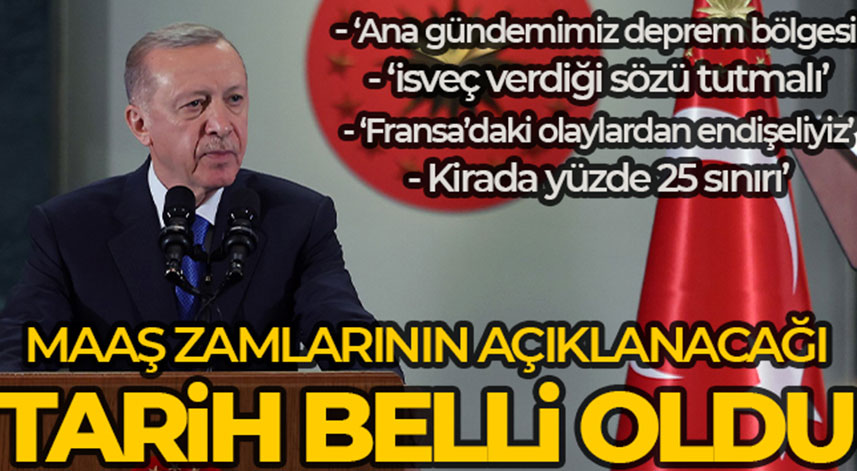 Maaş zamlarının açıklanacağı tarih belli oldu
