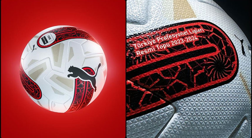 TFF 2023-2024 sezonunda profesyonel liglerde kullanılacak topu tanıttı