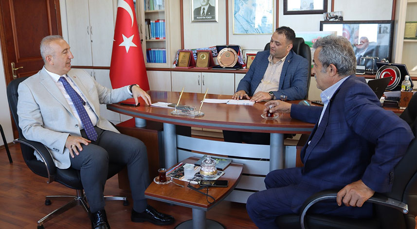 DOKAP ve Rize Ziraat Odası arasında fikir alışverişi yapıldı