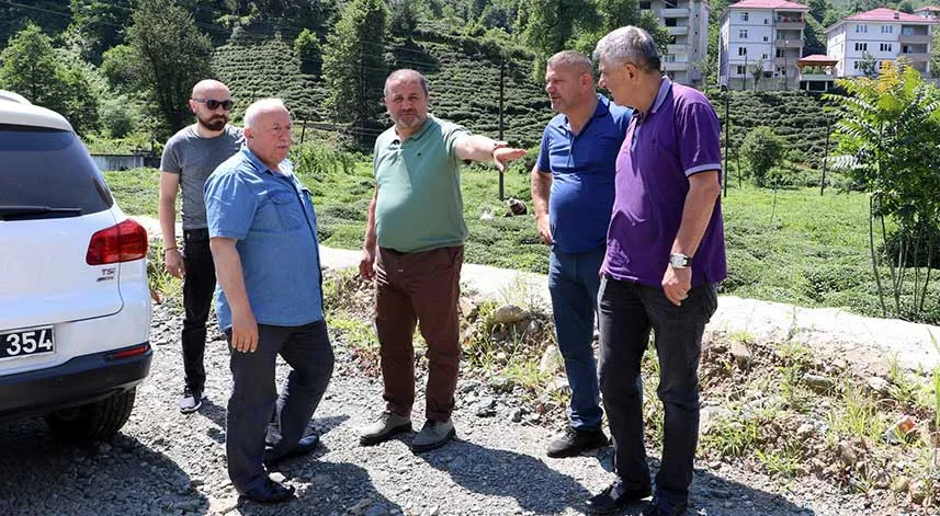 Karafazlı, köylerdeki çalışmaları yerinde inceledi