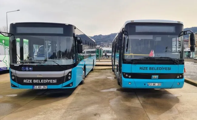 Rize Trabzon Belediye otobüsleri taşıma ücretleri artıyor