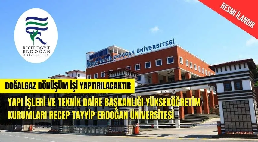 DOĞALGAZ DÖNÜŞÜM İŞİ YAPTIRILACAKTIR