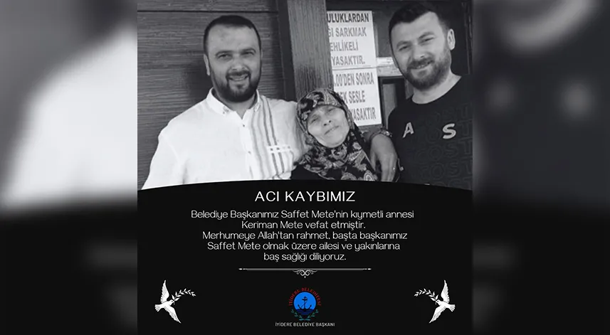 Mete Ailesinden teşekkür mesajı