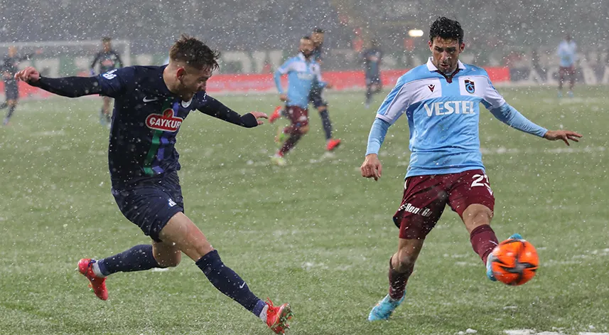Trabzonspor ve Çaykur Rizespor rekabetinden notlar